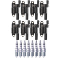 NGK 8 MOD Ignition Coil & Iridium IX Spark Plug Kit for Cadillac Chevrolet GMC V8