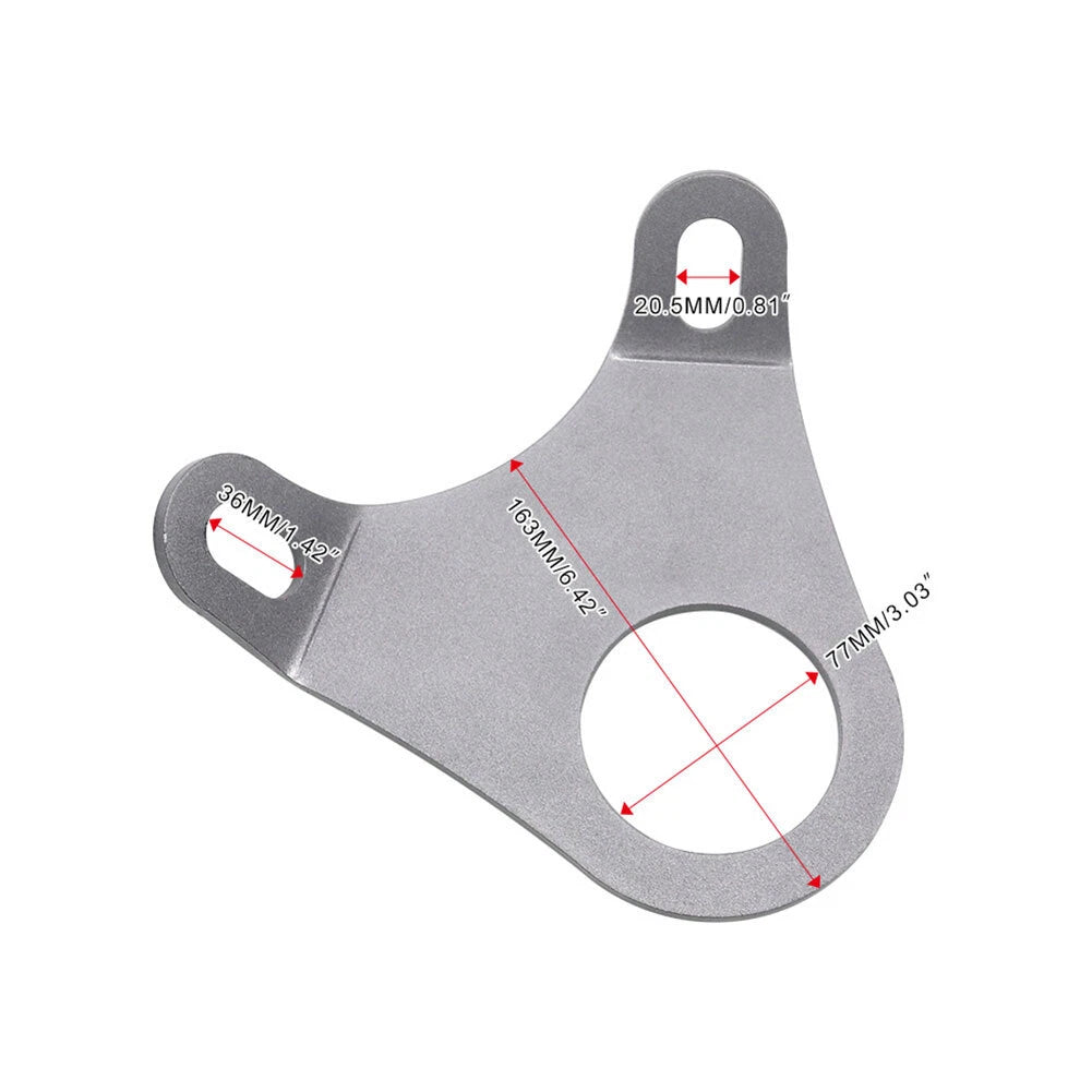 5th Wheel Ultimate Connection Safety Chains & Plate for 1/2in Shackles Kit