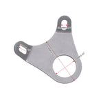 5th Wheel Ultimate Connection Safety Chains & Plate for 1/2in Shackles Kit
