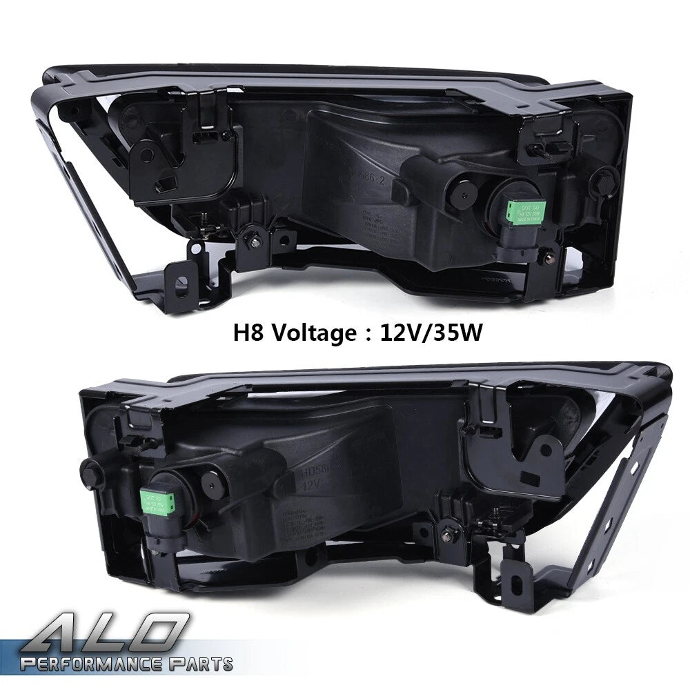 Set of 2 Clear Fog Lights for Honda Accord Sedan (2013–2015)