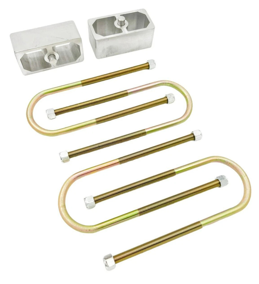 Lowering Blocks U-Bolt Hardware for Ford F-150 (2004–2008) 2 Inch Aluminum