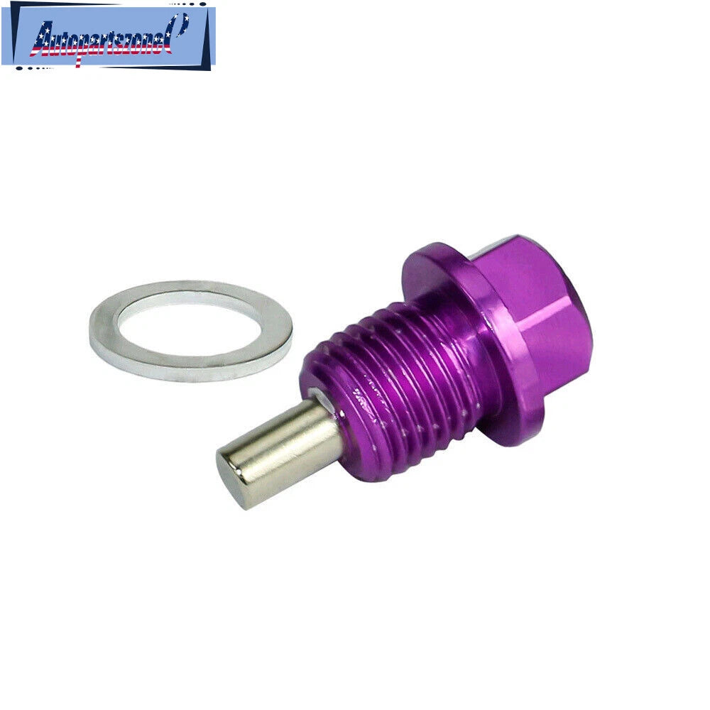 2X M14x1.5 Magnetic Oil Drain Plug for Universal Car Engine