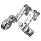 1 1/4" Adjustable Engine Guard Foot Pegs for Harley