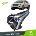 Headlight Driver/Left for Cadillac XT5 (2017–2018) Halogen w/LED DRL
