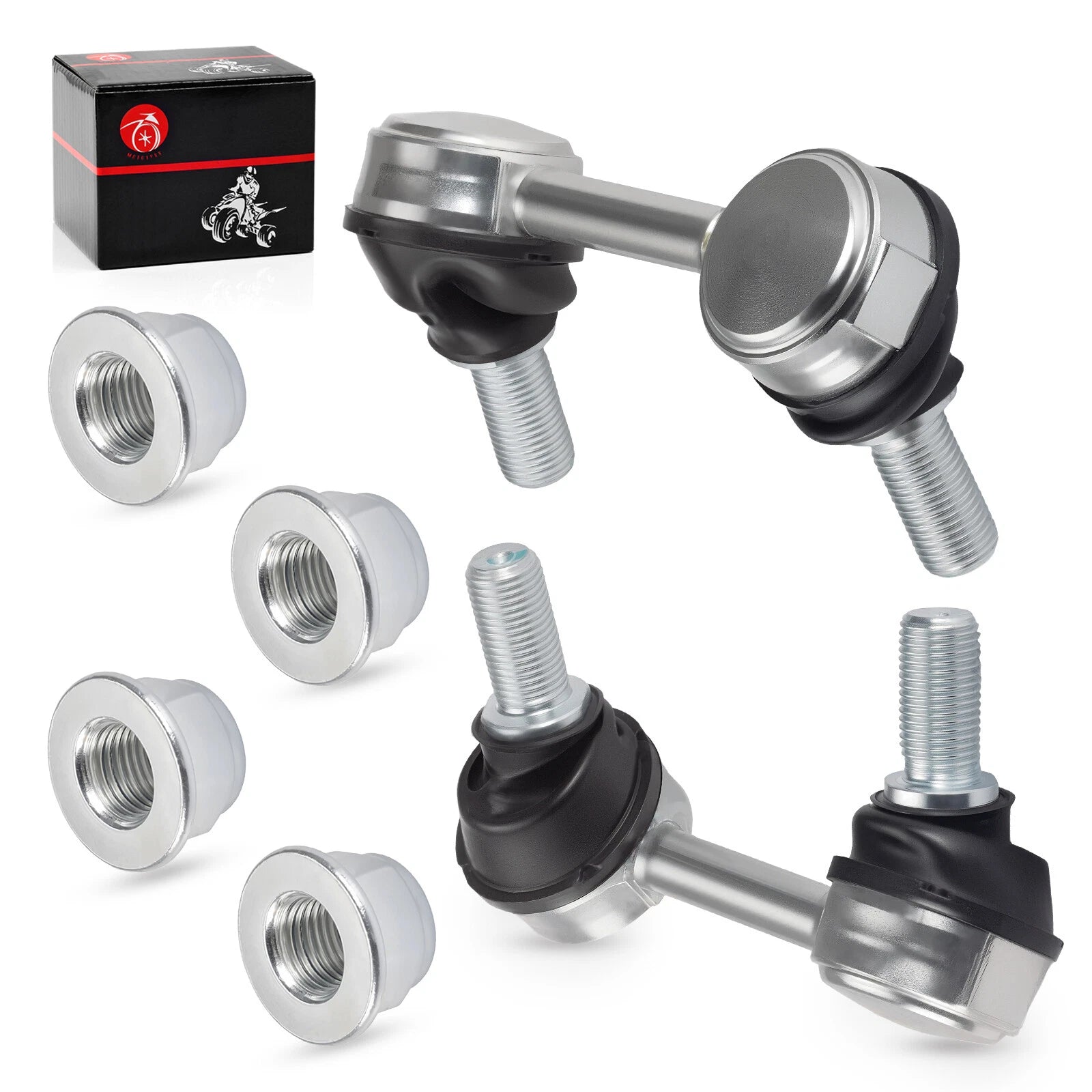 Front Stabilizer Bar End Links & Nut for Can-am Maverick X3 Max Turbo (2018–2024)