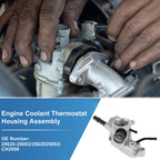 Engine Coolant Thermostat Housing Assembly No. 25620-25002 for Hyundai Sonata (2011–2014)