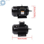 TEFC 5HP Three Phase Motor 184T 230/460 Volt (Industrial)