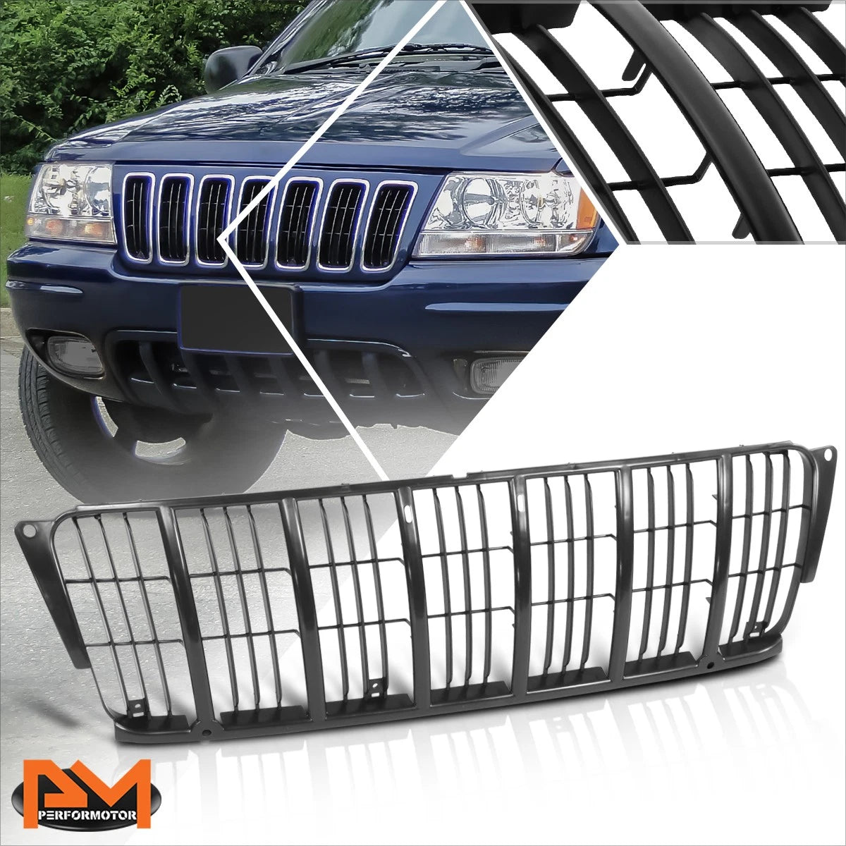 Bumper Grille Insert for Jeep Grand Cherokee (1999–2003)