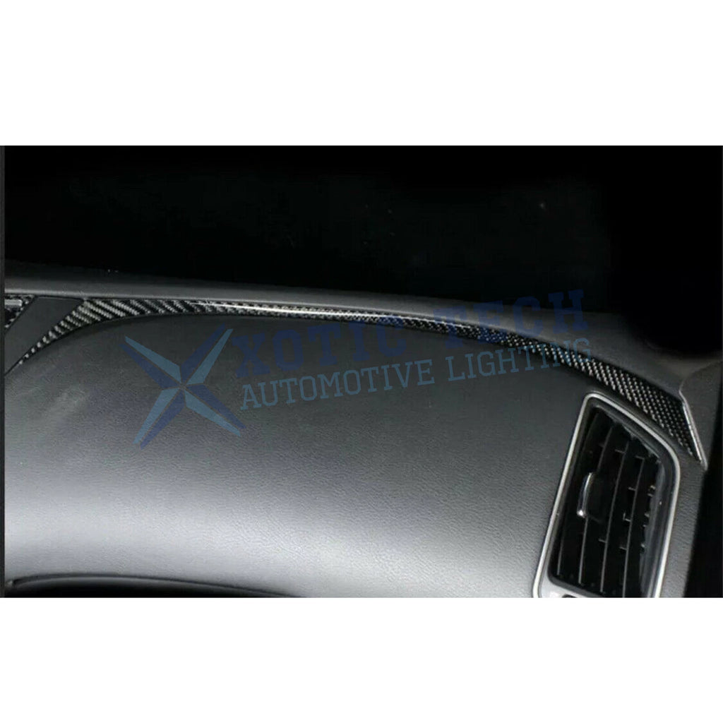 Carbon Fiber Left Driver & Passenger Side Panel Strip Stickers for Infiniti Q50 (2014-2024)