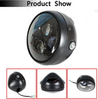 6.3" Retro Vintage White LED Headlight for Honda CG125