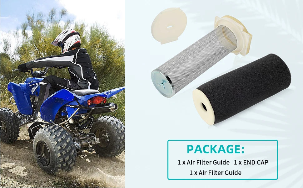 Air Filter & Cage Guide & CAP Kit for Yamaha Grizzly 600 660 (1998-2008)
