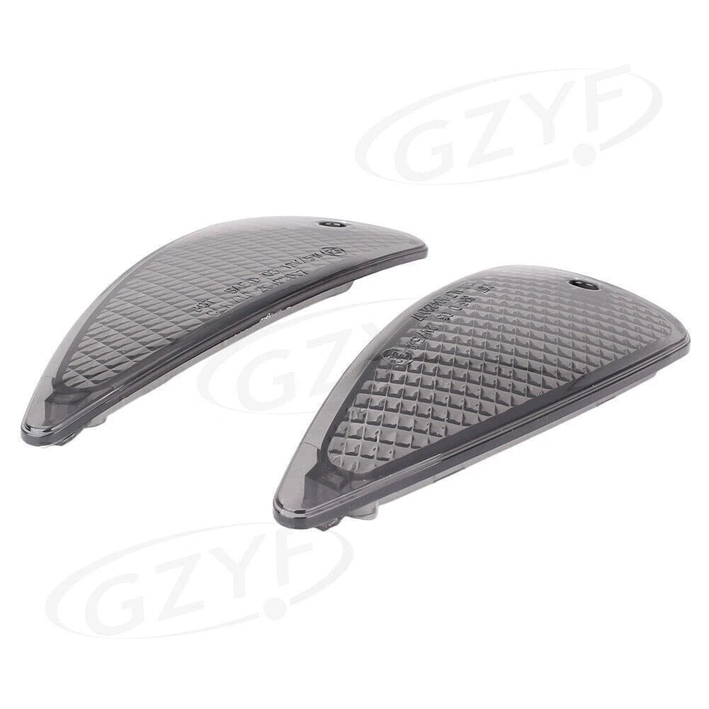 2X Front Turn Signal Smoke Lens Cover for BMW K1200RS (1997–2001)