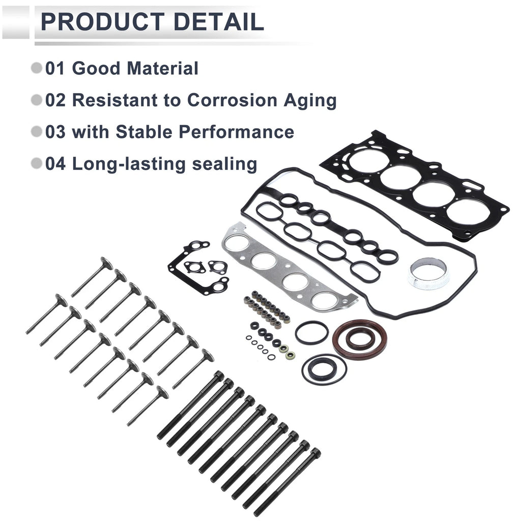 Cylinder Head Gasket Set for Toyota Corolla GT 1.8L (2000–2008)