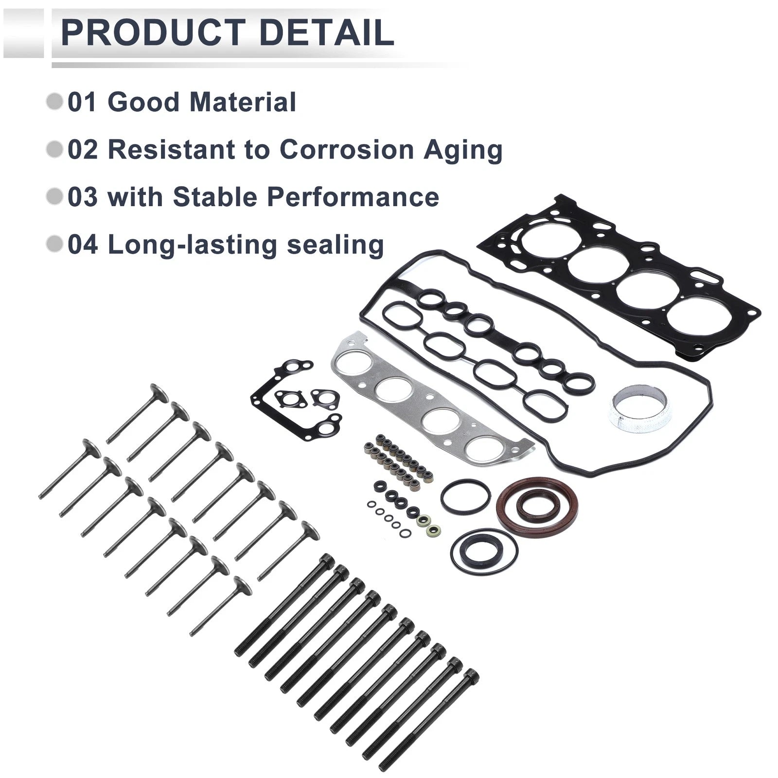 Cylinder Head Gasket Set for Toyota Corolla GT 1.8L (2000–2008)