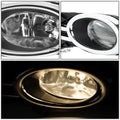 Pair of Clear Lens Fog Lights with Switch for Honda Odyssey (2014–2016)