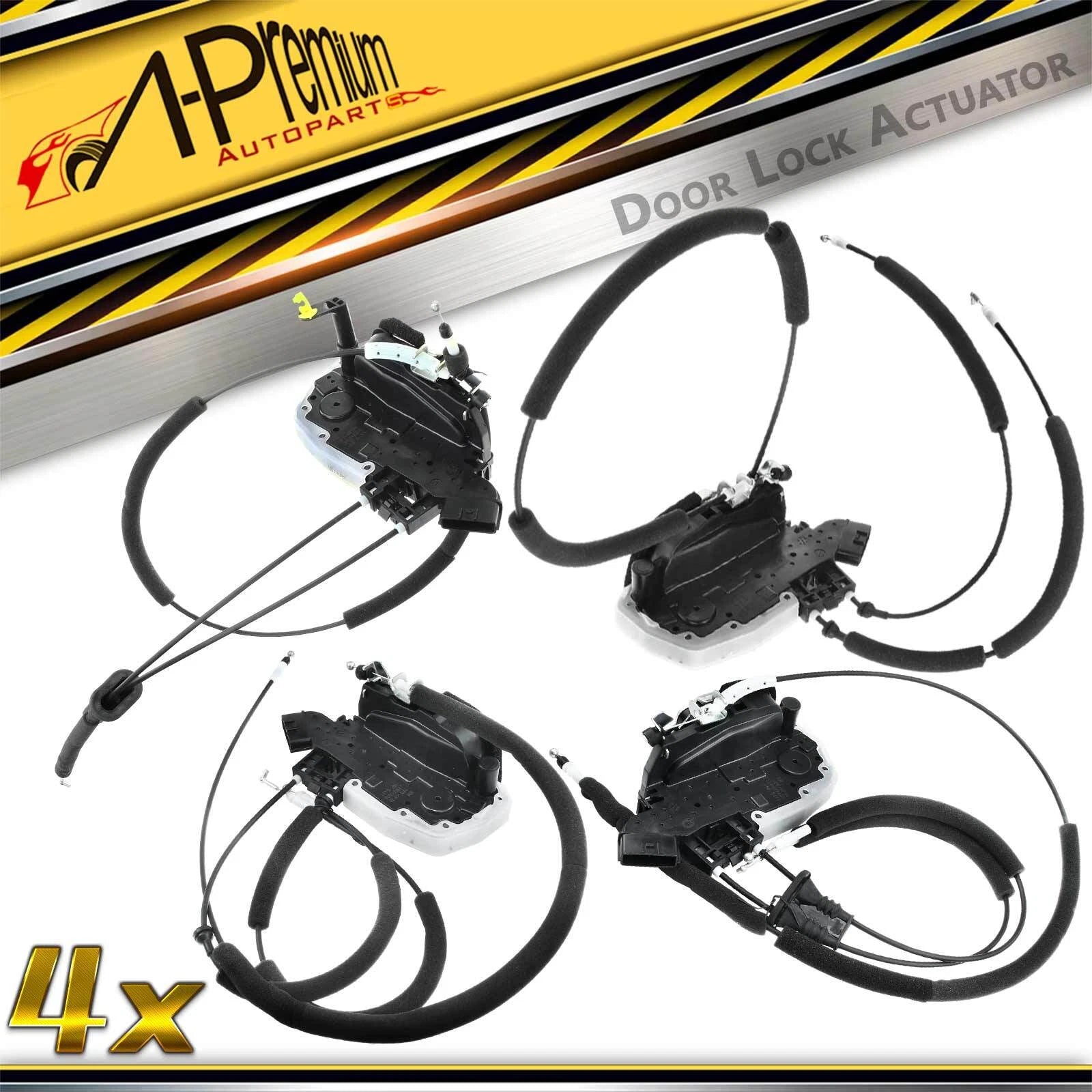 4X Door Lock Actuator for Nissan Rogue (2008–2015)