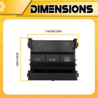 Overhead Console Moon Roof Sunroof Switch for Ford Explorer (2011–2019)