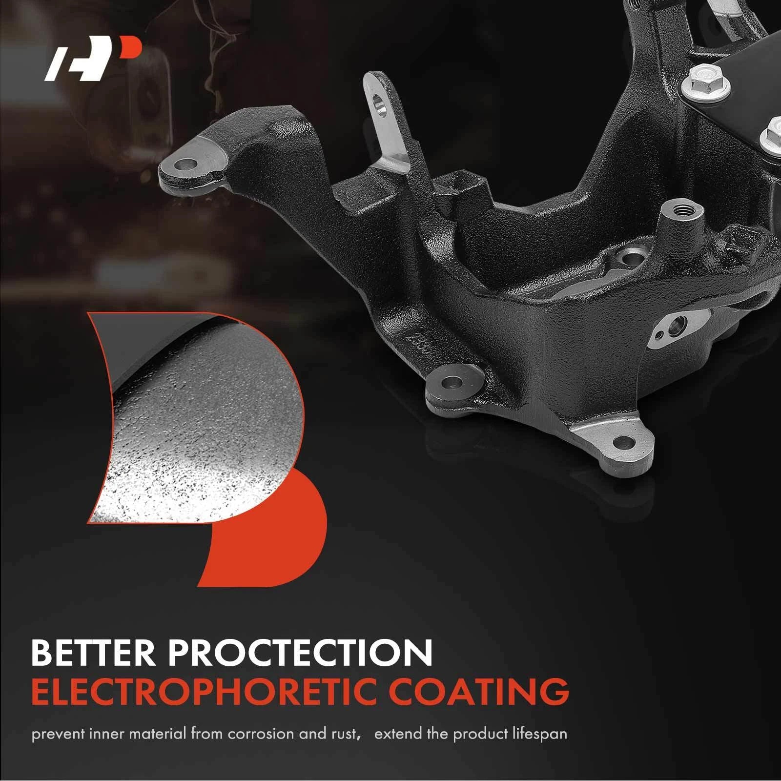 Pair Rear Steering Knuckle for Ford Escape (2013-2016)