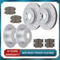 Drilled Rotors & Brake Pads for Toyota RAV4 (2006–2018)