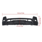 Front Bumper Cover for Chevrolet Colorado (2023–2025) Black Plastic
