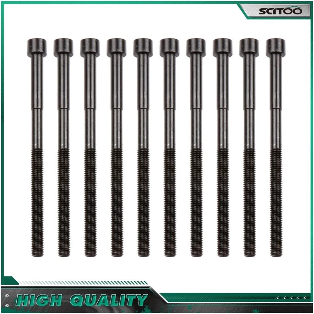 Head Bolts Kit for Toyota Yaris, Scion xA, xB (2000–2013) 1.5L 1NZFE 1NZFXE
