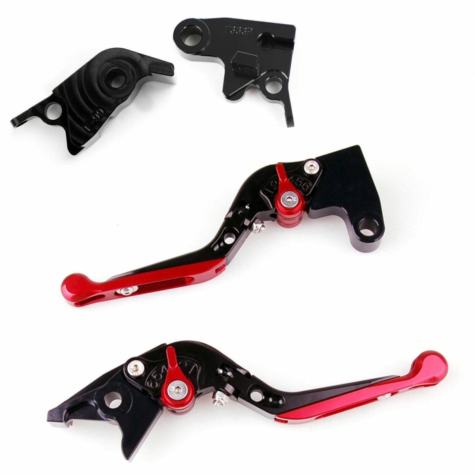 Adjustable Clutch Brake Lever for Speed Triple R (2016–2018) T9 Red