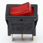 16A Red LED Mini Rocker Toggle Switch 3 Pin 12V ACC GND