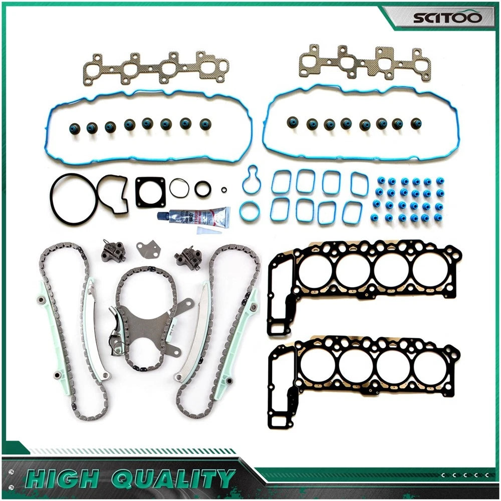Head Gasket Set & Timing Chain Kit for Dodge Durango, Jeep Grand Cherokee (1999–2001)