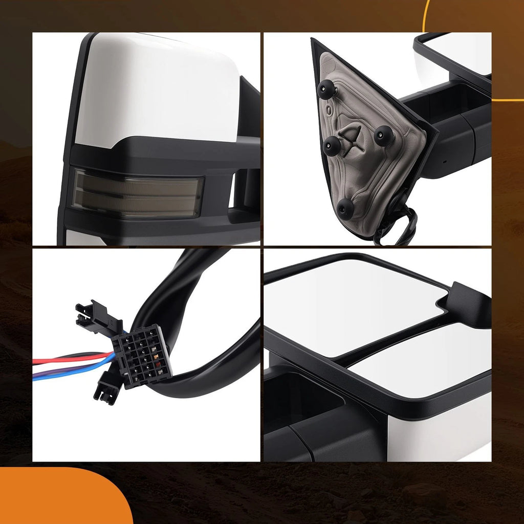 Power Heated Side Mirror for Chevy Silverado 2500/3500 HD (2014–2019)