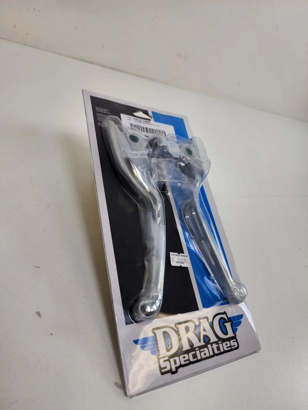 Slotted Wide Blade Lever Set - Chrome for Harley Touring (2017–2020)