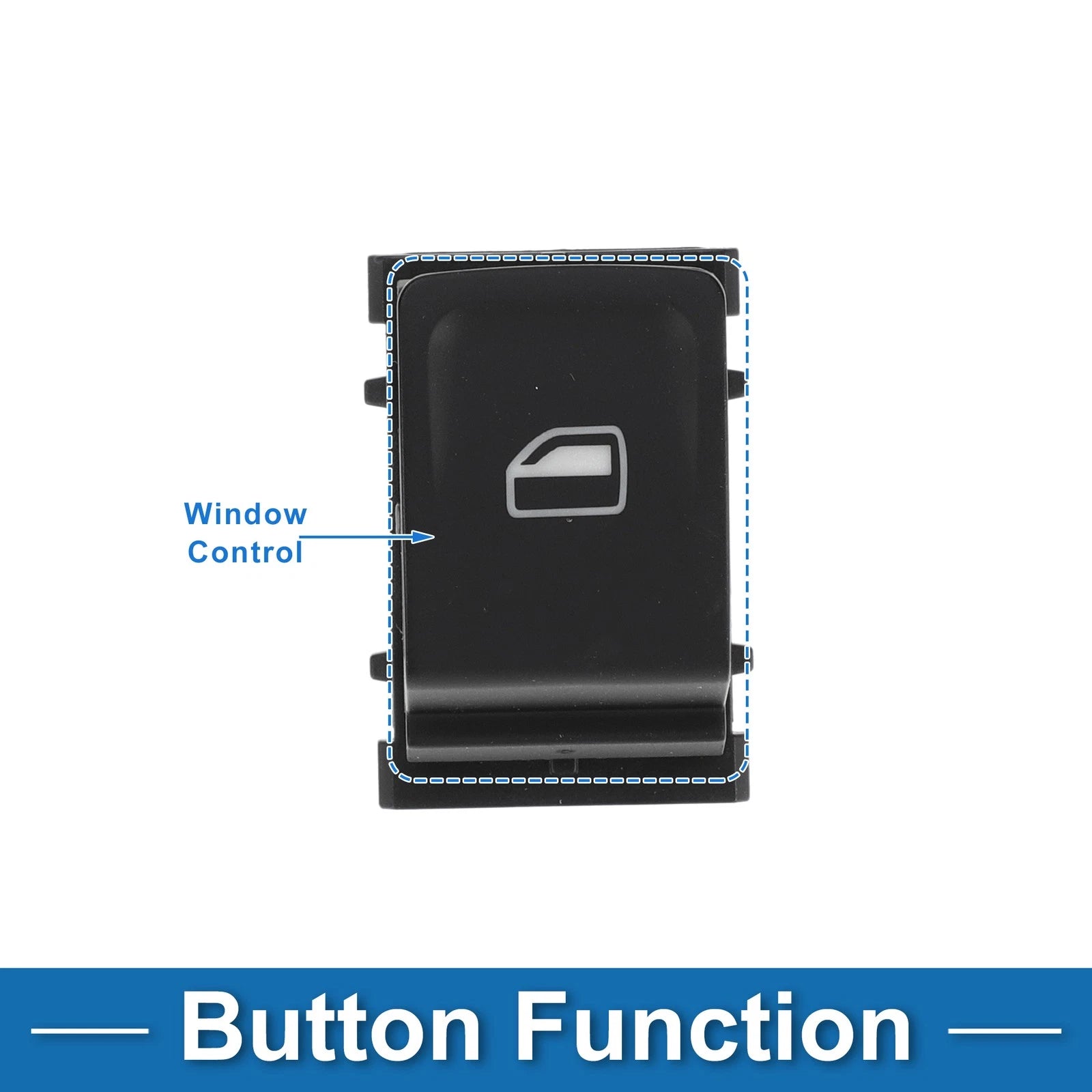 Power Window Switch for Volkswagen Polo (2002–2009) 6RD959855D
