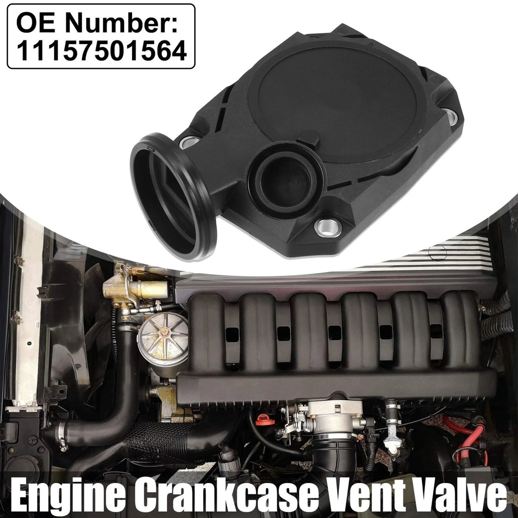 Car PVC Engine Crankcase Vent Valve for BMW 750iL 850Ci (1995–2001) 11157501564