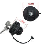 Fuel Tank Filler Cap w/ 2 Keys for Land Rover Defender 90 110 130