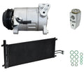 A C Compressor Kit With Condenser for Chevy Silverado 1500 4.3L (2016–2016)