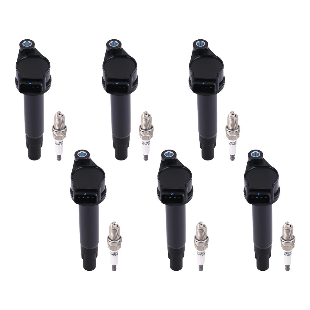 Ignition Coil & Spark Plug Set for Toyota Solara V6 (2004-2008)