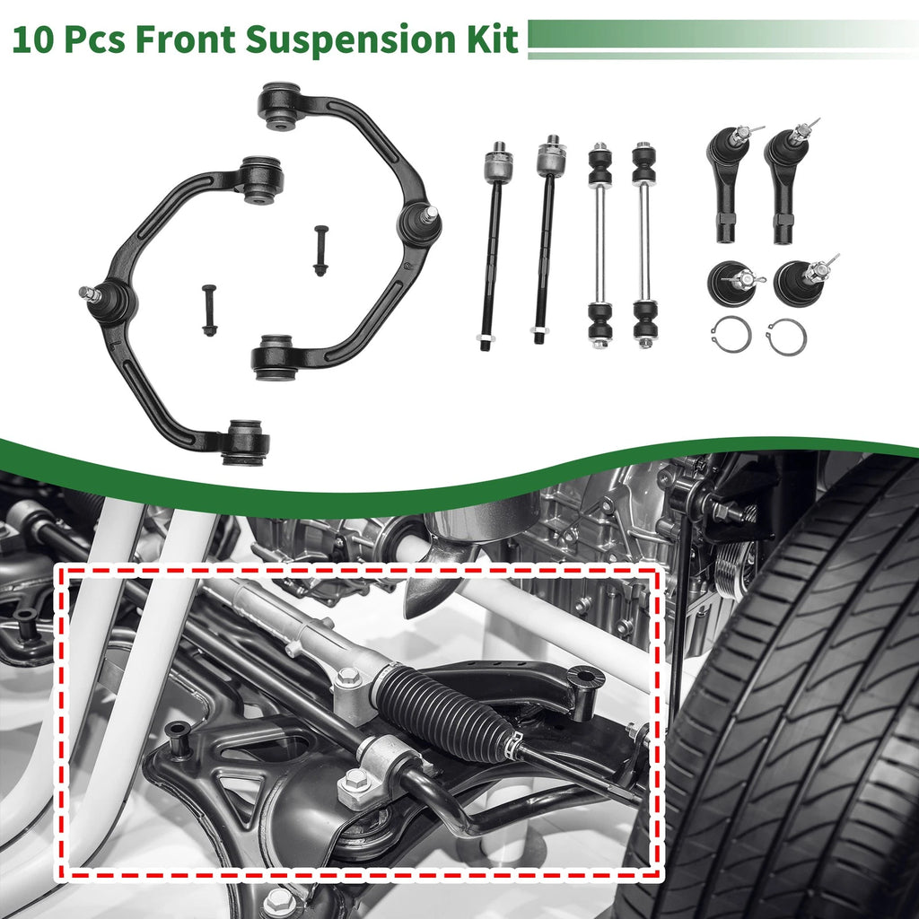 Set of 10 Front Upper Control Arms for Ford Ranger (1998–2011) No.K80052/K80054