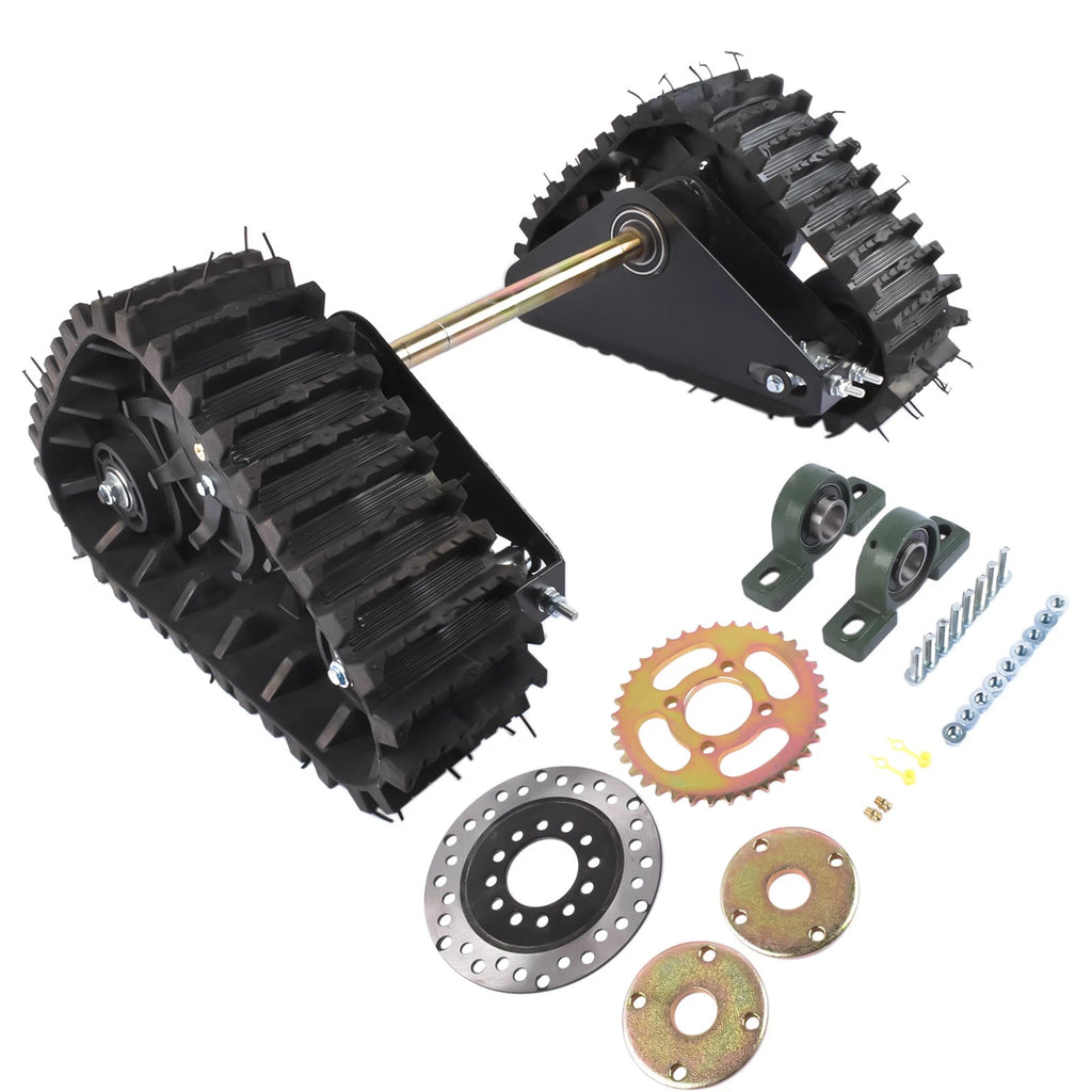 Rear Axle Track Assembly Set for Mountain Motorcycle (Snowmobile Beach)