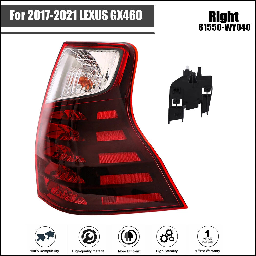 Tail Light Assembly for Lexus GX460 (2017–2021) Right Rear