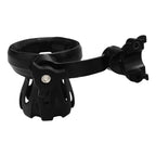 Black Handlebar Mount Drink Cup Holder for Harley Street Glide Dyna (2006-2023)