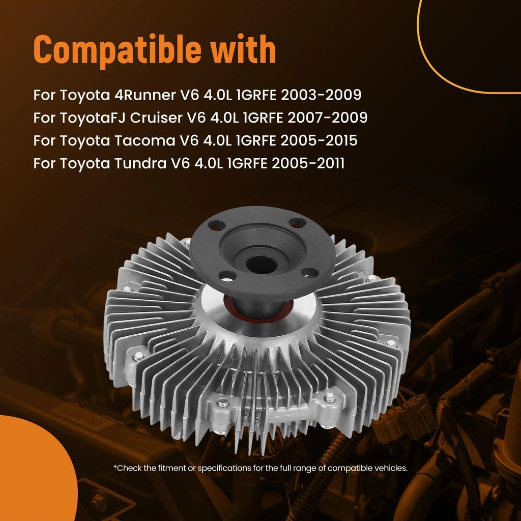 Cooling Fan Clutch for Toyota 4Runner FJ Cruiser (2003–2009)