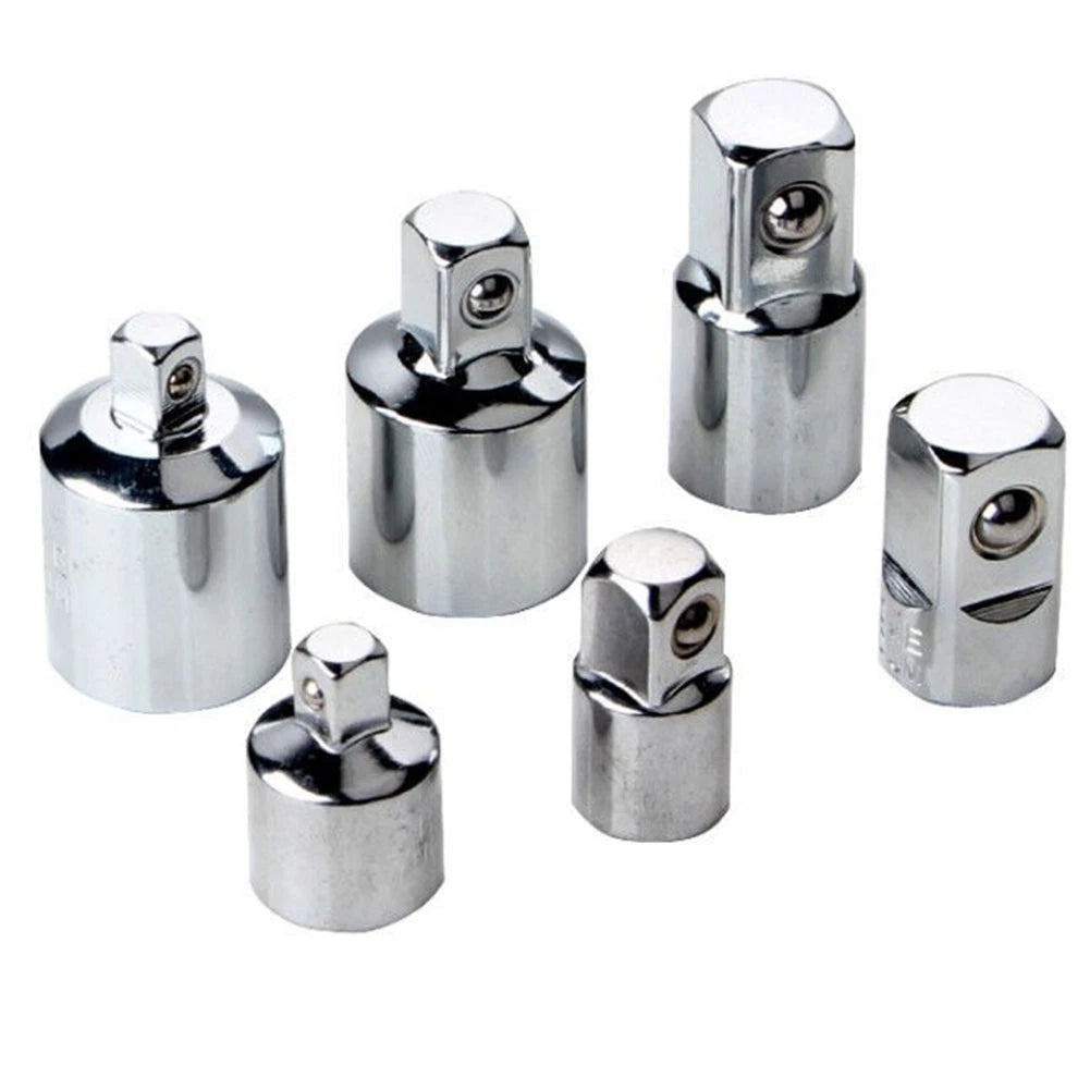 6 Piece Ratchet Wrench Adapter Sleeve Set for Automotive Use