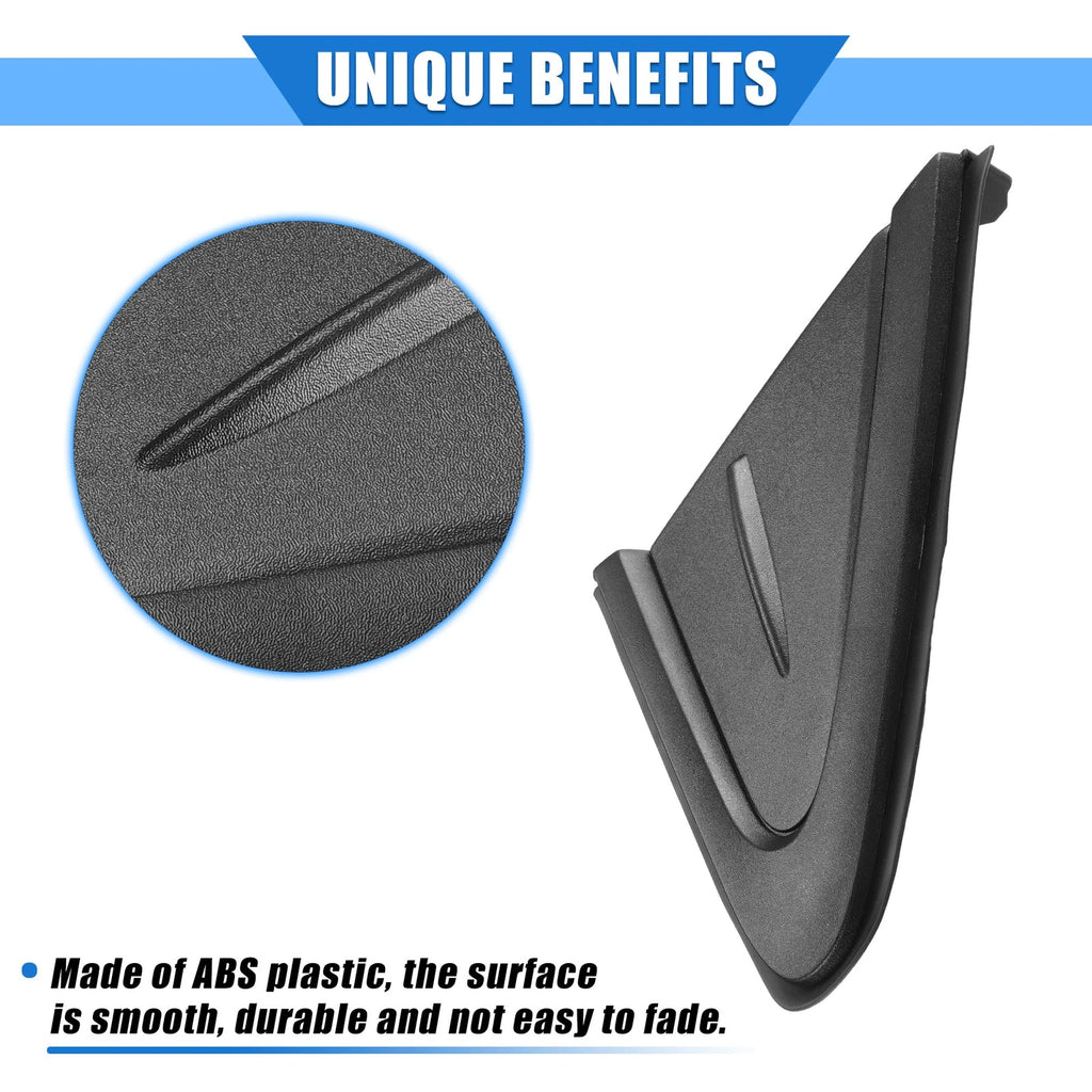 1 Pair Side Rear View Mirror Corner Triangle Trim for Toyota Corolla (2020–2021)