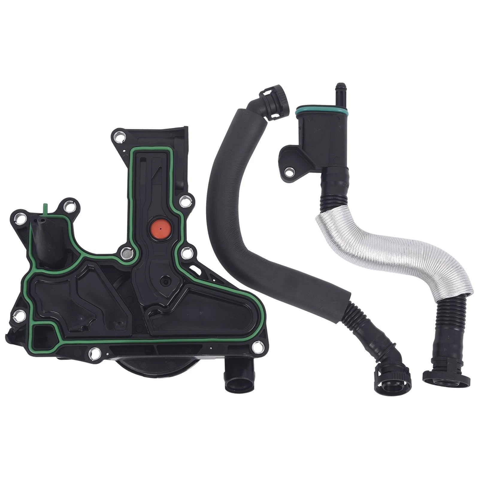 PCV Valve Crankcase Vent Oil Separator Kit for Audi A3 A4 A5 (2006–2018)