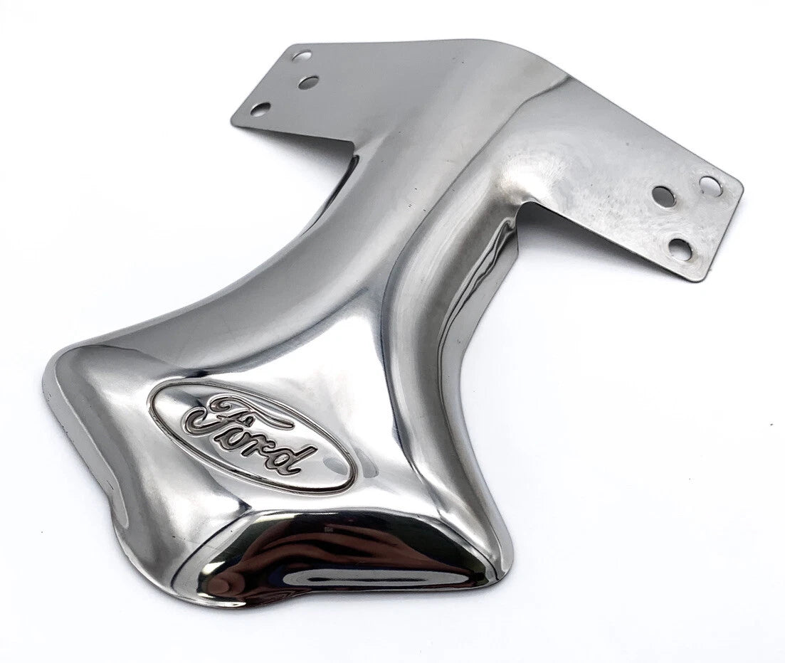 Exhaust Tail Pipe Deflector Shield Set for Ford Custom Oval (1965–1972)