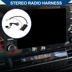 Stereo Radio Harness for Lexus Toyota w/ Microphone Handsfree 