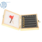 Set of 5 Carbide Indexable Turning Tool Bits for Lathe