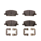 Set of 4 Disc Brake Pads for Chevrolet Trax (2018-2020)