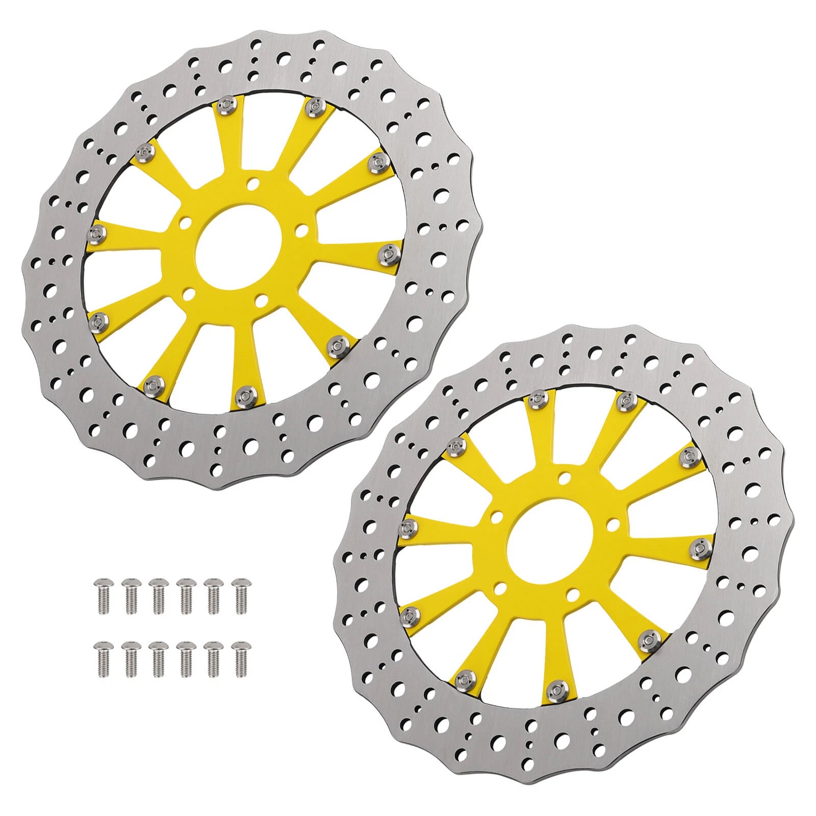 2X Floating Front Brake Rotors for Harley-Davidson Trike (2009-2019)