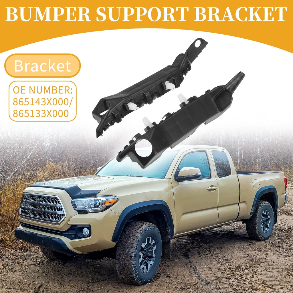 Set of 2 Front Bumper Support Brackets for Hyundai Elantra (2011–2016)