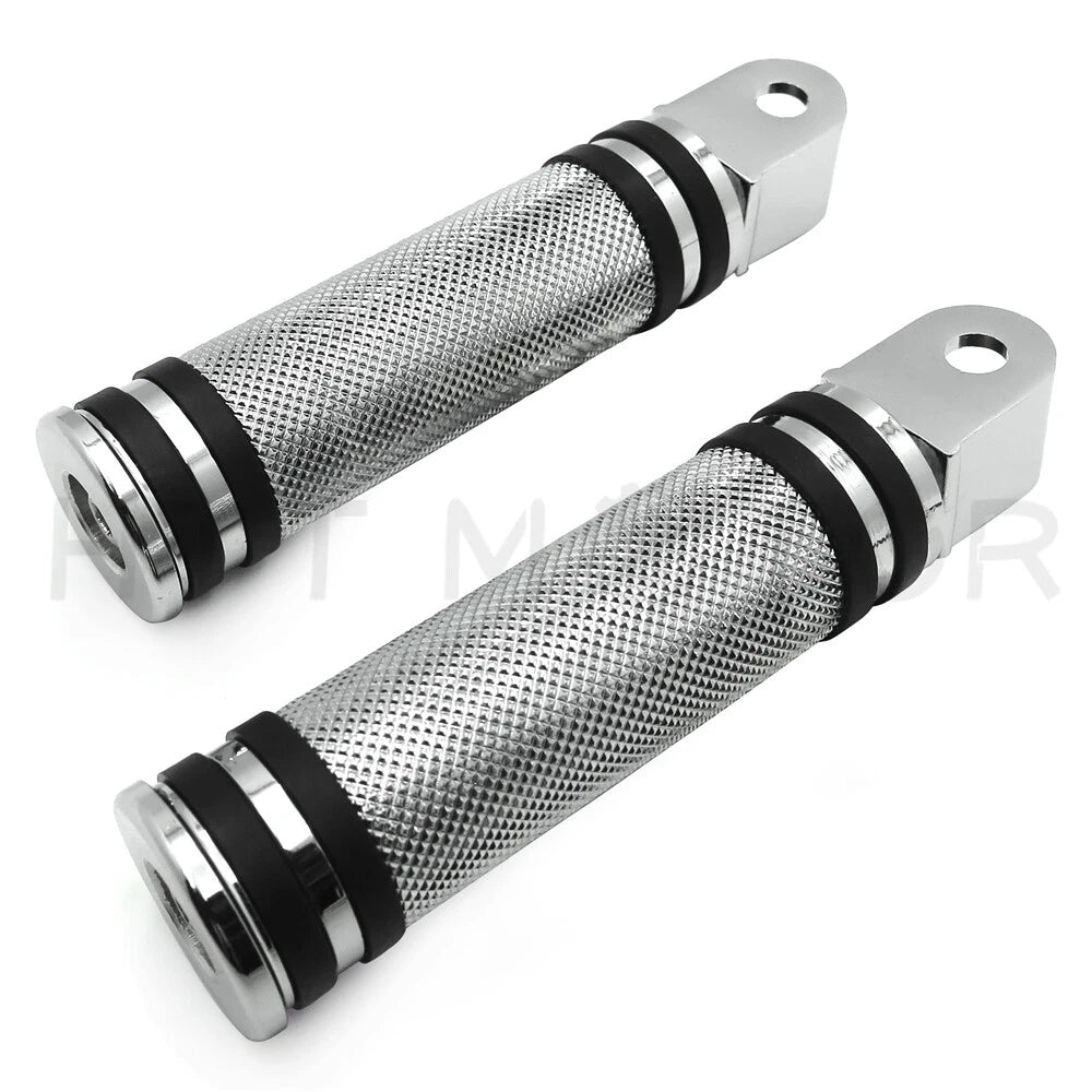 Diamond Chrome Footpegs for Honda Stateline, Shadow VLX, VTX1300C, VTX1800 (2003–2010)